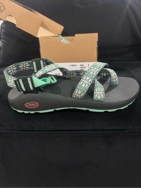 Chaco ZCloud 2 Sandal in Pine Green & Black